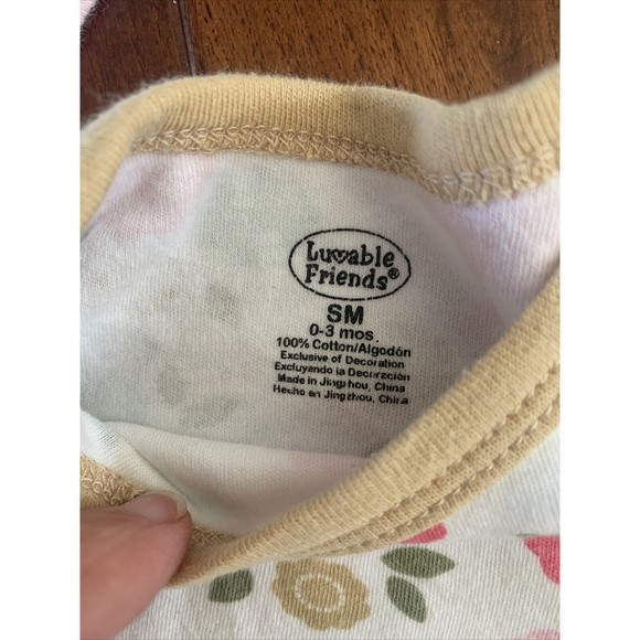 10 Girls Winter Bodysuits 0-3 Month + 1 Fur Vest Hudson Baby~Gymboree~Luvable - Picture 7 of 9